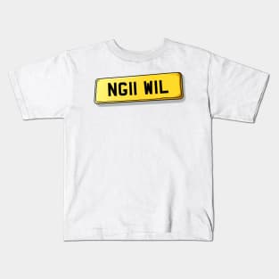 NG11 WIL - Wilford Number Plate Kids T-Shirt